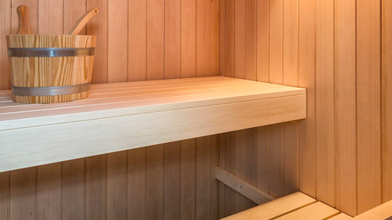 Sauna in een Vakantiewoning