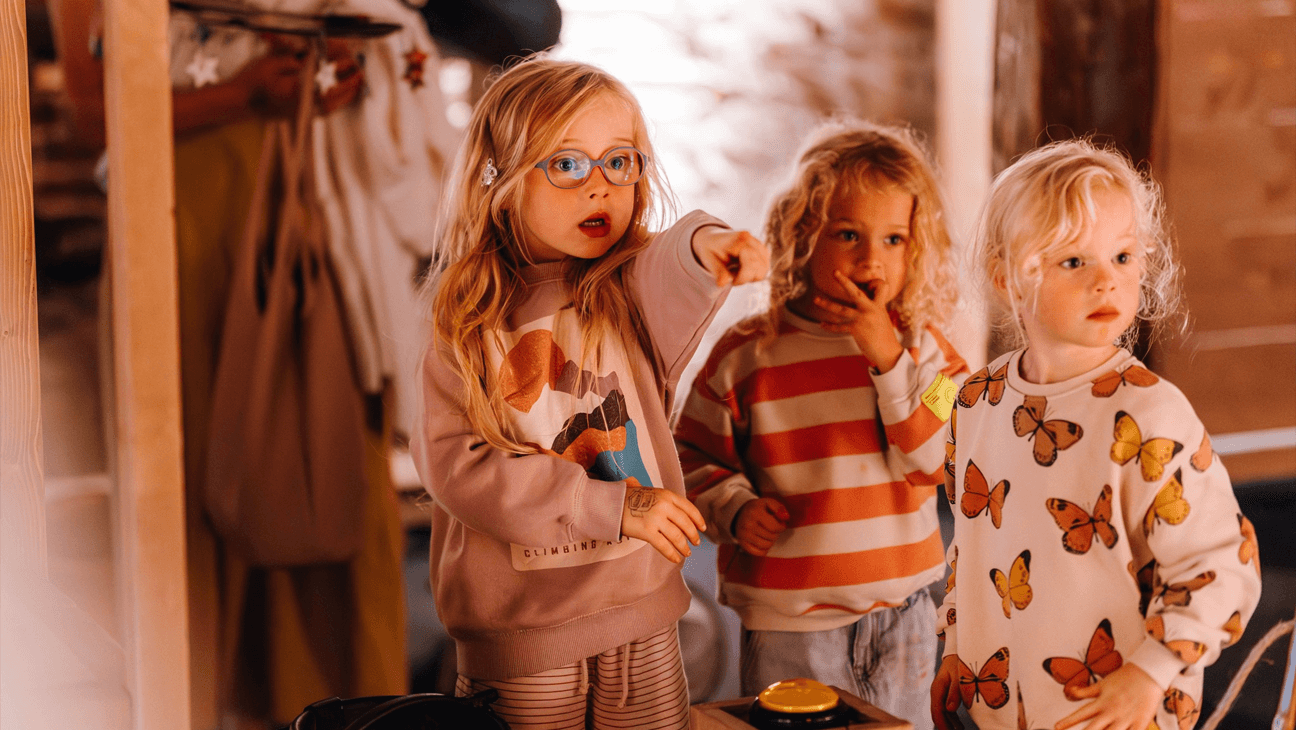 Kinderen op de Ridder Muis doe‑expo
