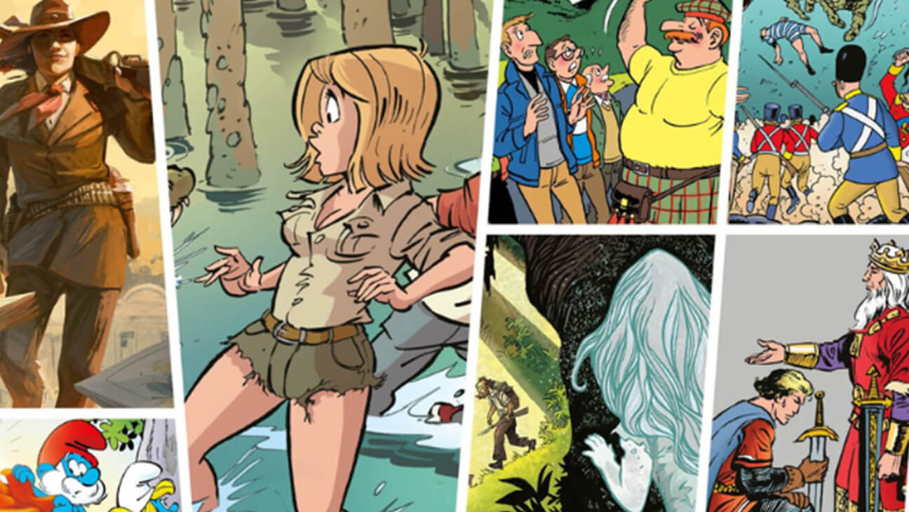 Strips van Standaard uitgeverij