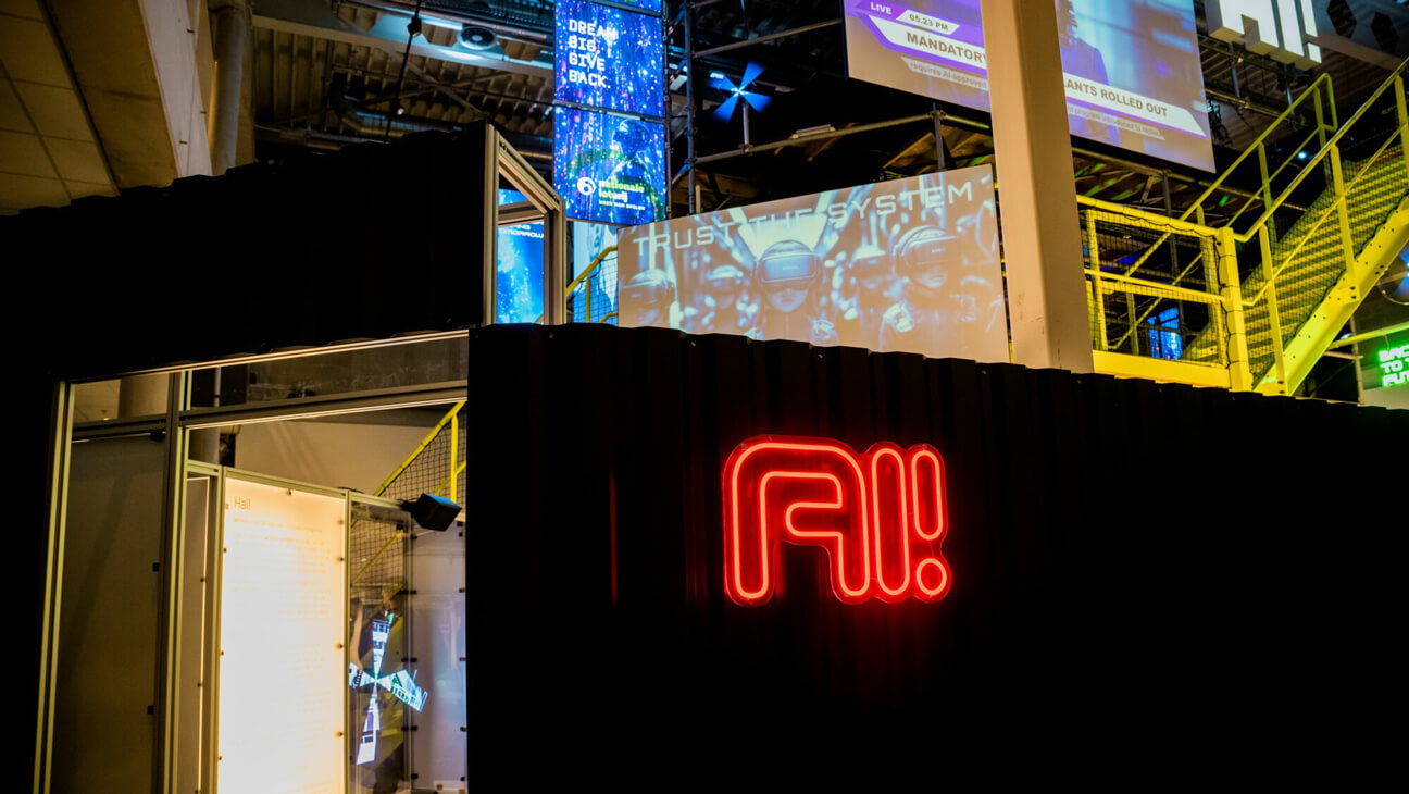 Beeld van de Expo AI!