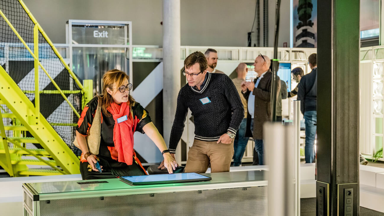 Zaal in technopolis waar de Expo AI! staat