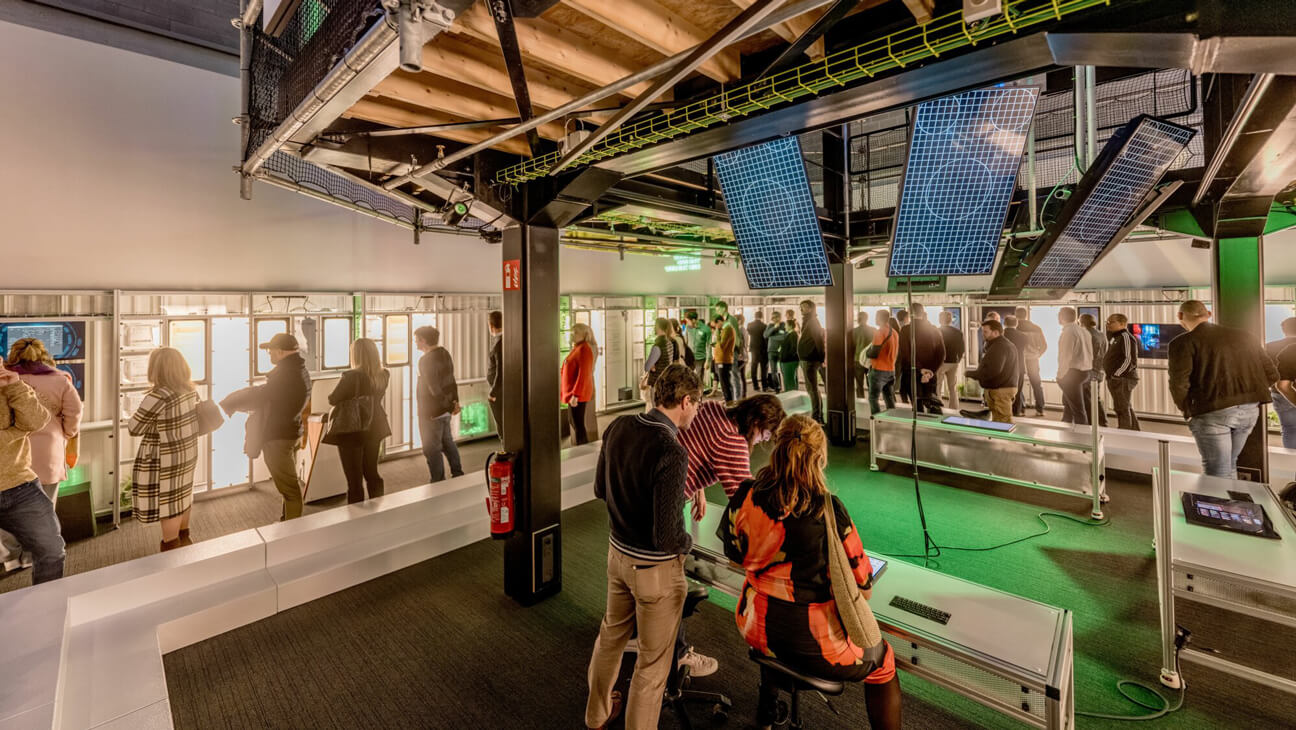 Zaal in technopolis waar de Expo AI! staat