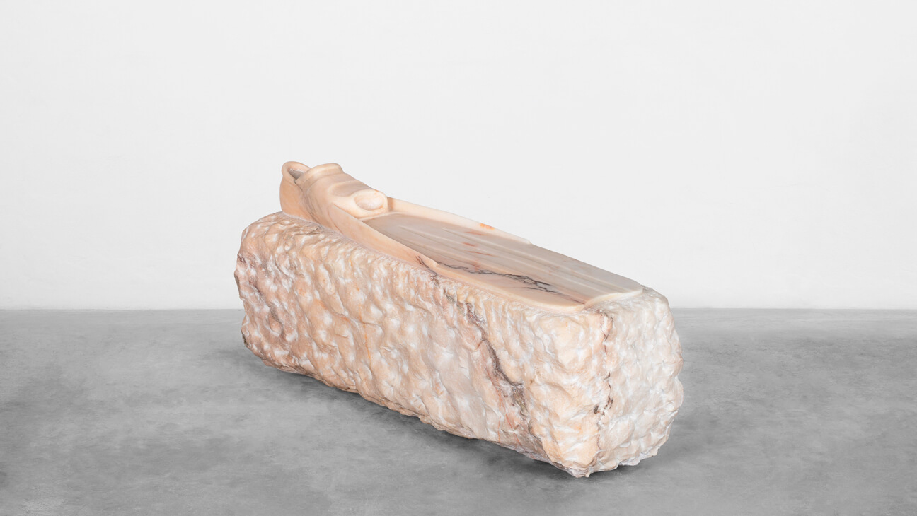 sculpturen van kunstenaarsduo Daniel Dewar & Grégory Gicquel