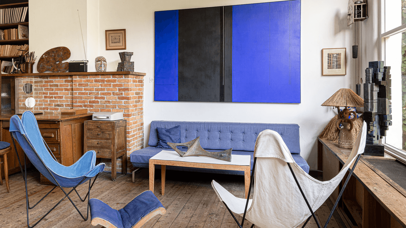 Kamer in het Peiremuzee in Knokke-Heist