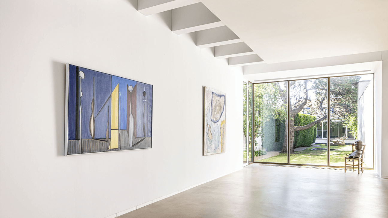 Kamer in het Peiremuzee in Knokke-Heist