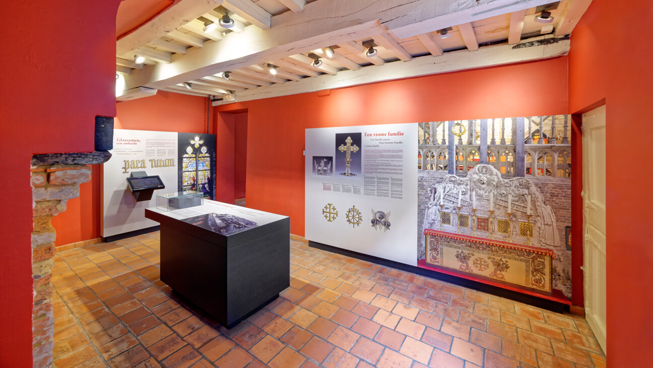Adornesdomein - Museum ondergebracht in de voormalige godshuisjes