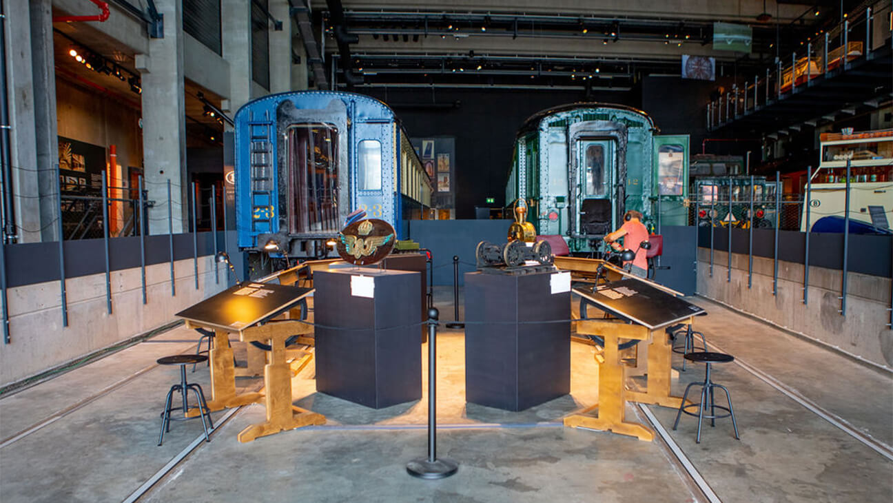 Treinen in Trainworld