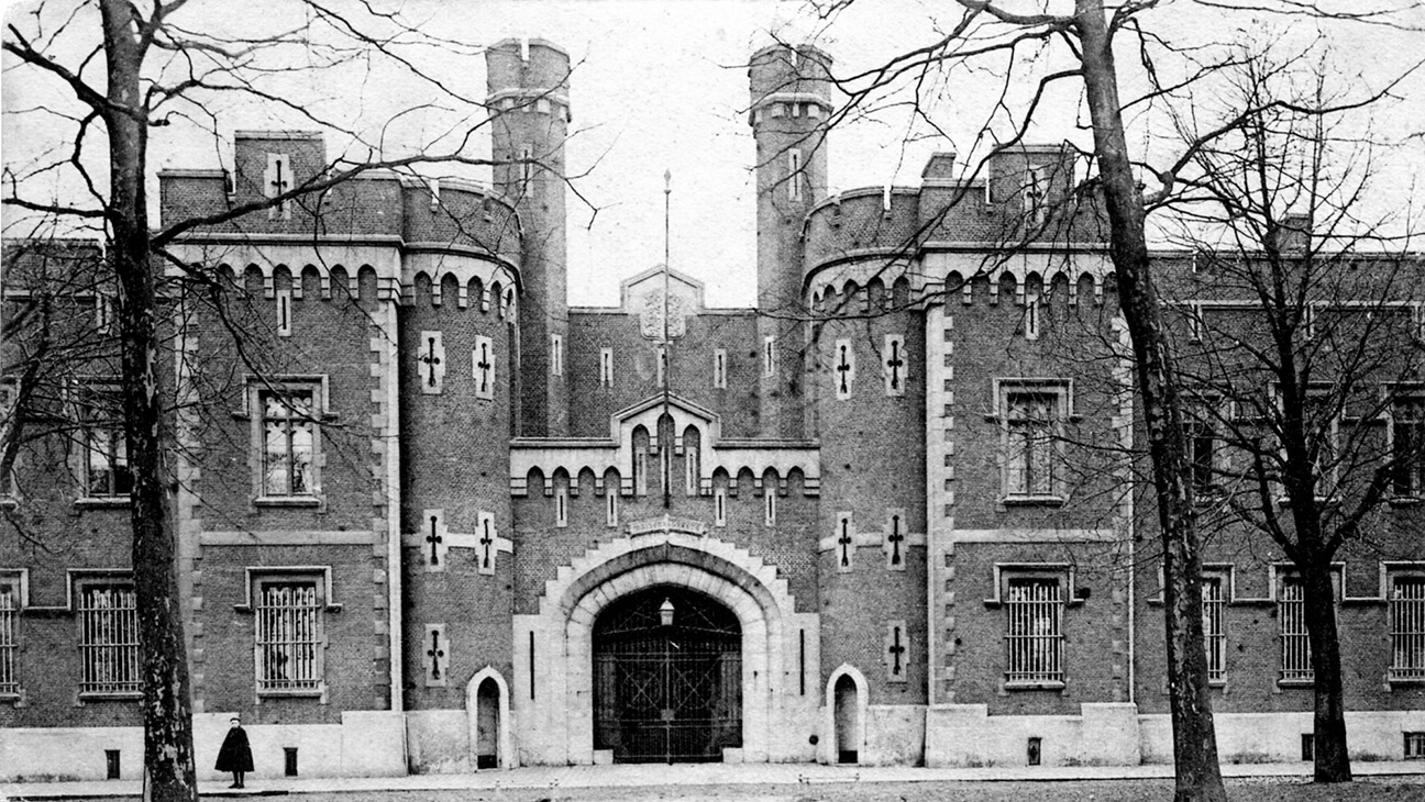 Carte postale de la prison de Mons