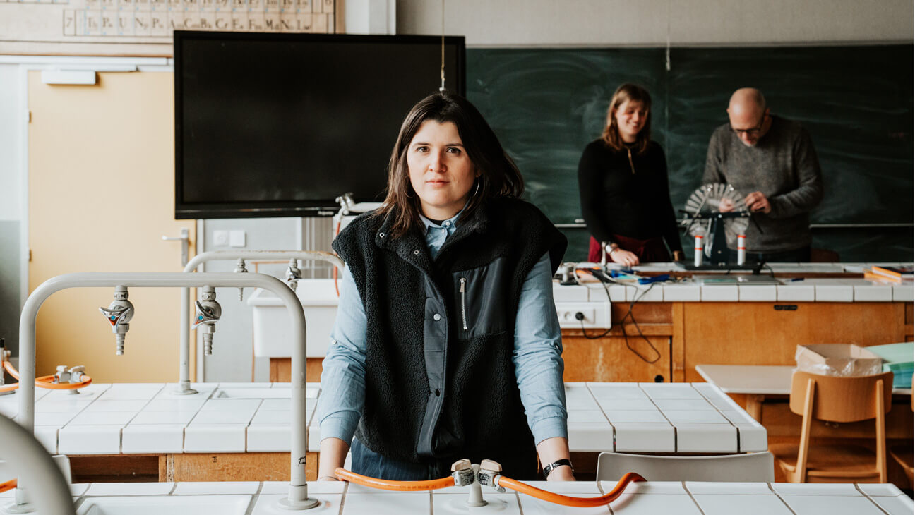 Isaura Vanden Berghe organiseert project ‘Droomdag’: leerlingen testen hun droomjob uit.