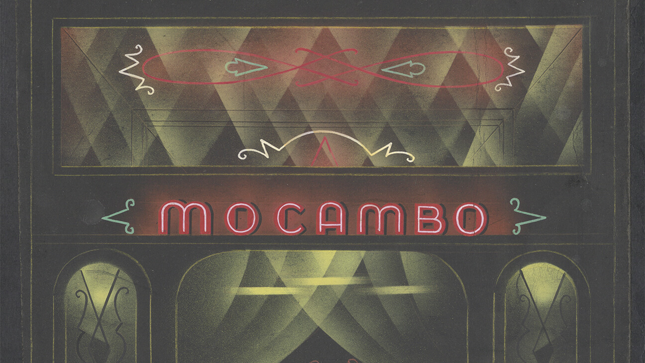 Illustratie 'Mocambo' van Edgard Darimont