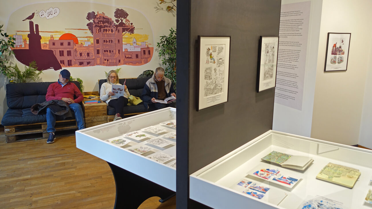 Werken uit de expo De natuur van Wauter Mannaert