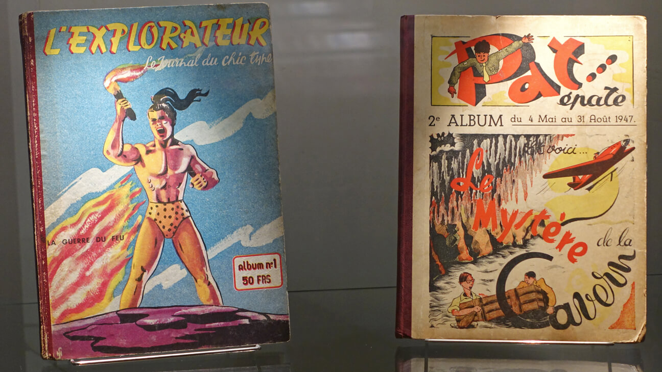 Strips / comics uit de expo Visionary Comics