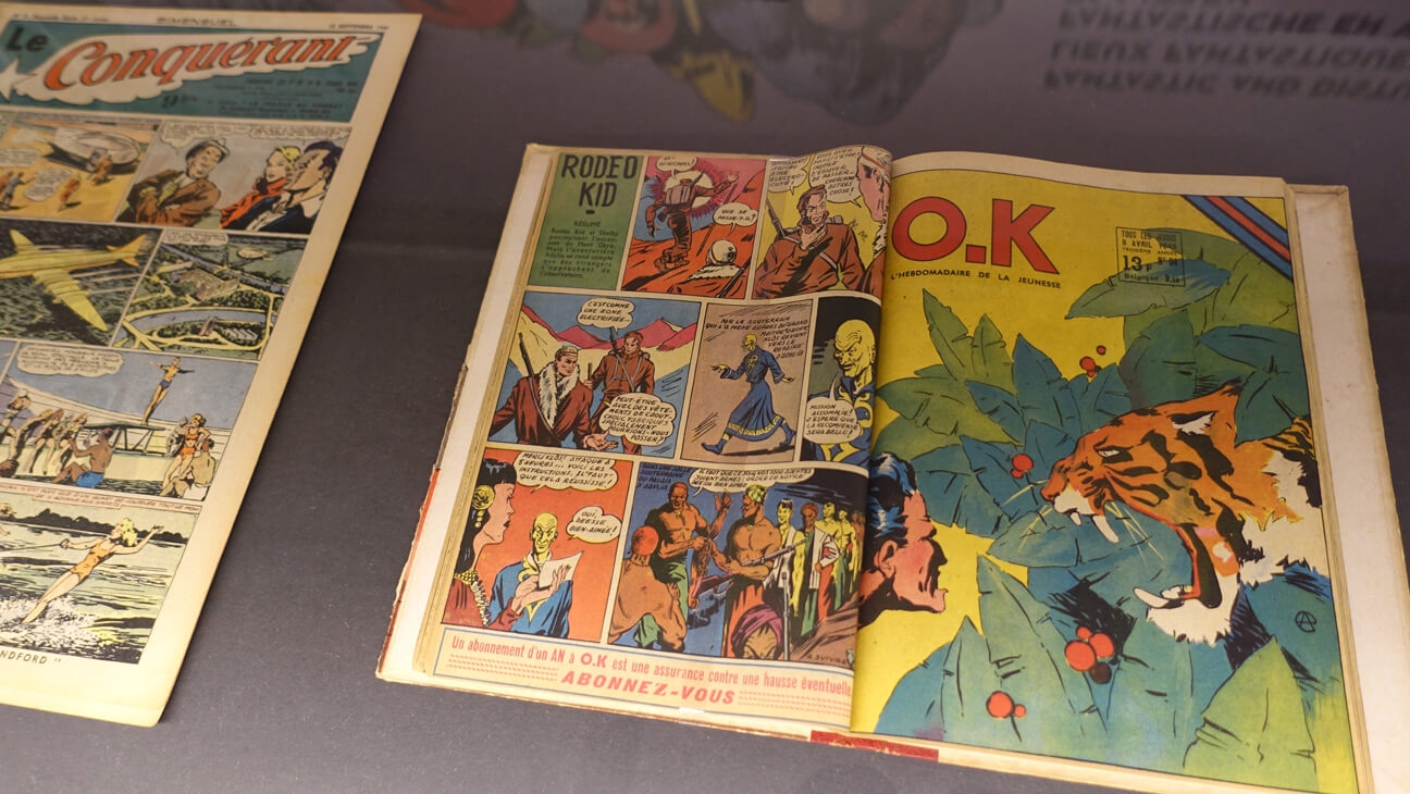 Strips / comics uit de expo Visionary Comics