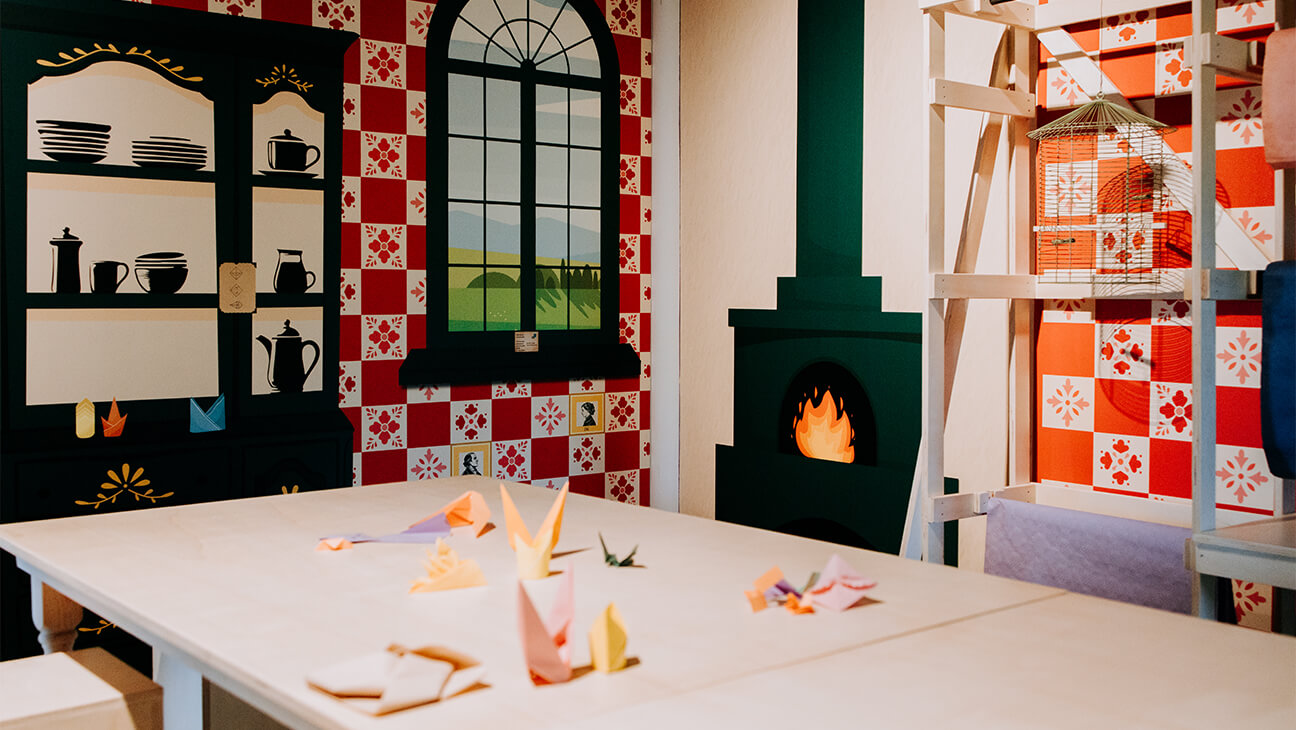 Beeld uit expo 'Tablescapes'