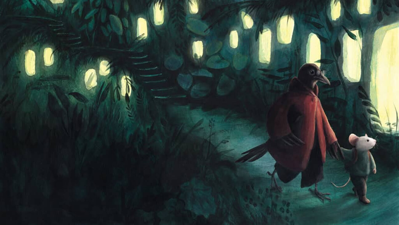 Illustratie van Stien Van Kerckhoven uit 'Een thuis voor Muis'