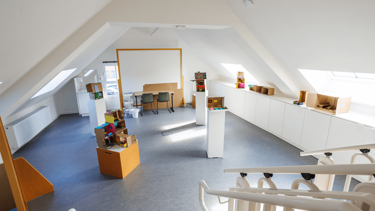 Zaal in Jakob Smitsmuseum 