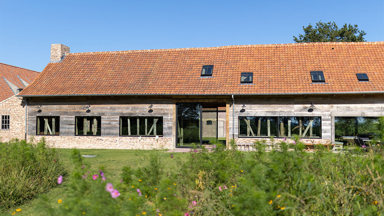 Gevel van Vakantieverblijf Het Klaverhof