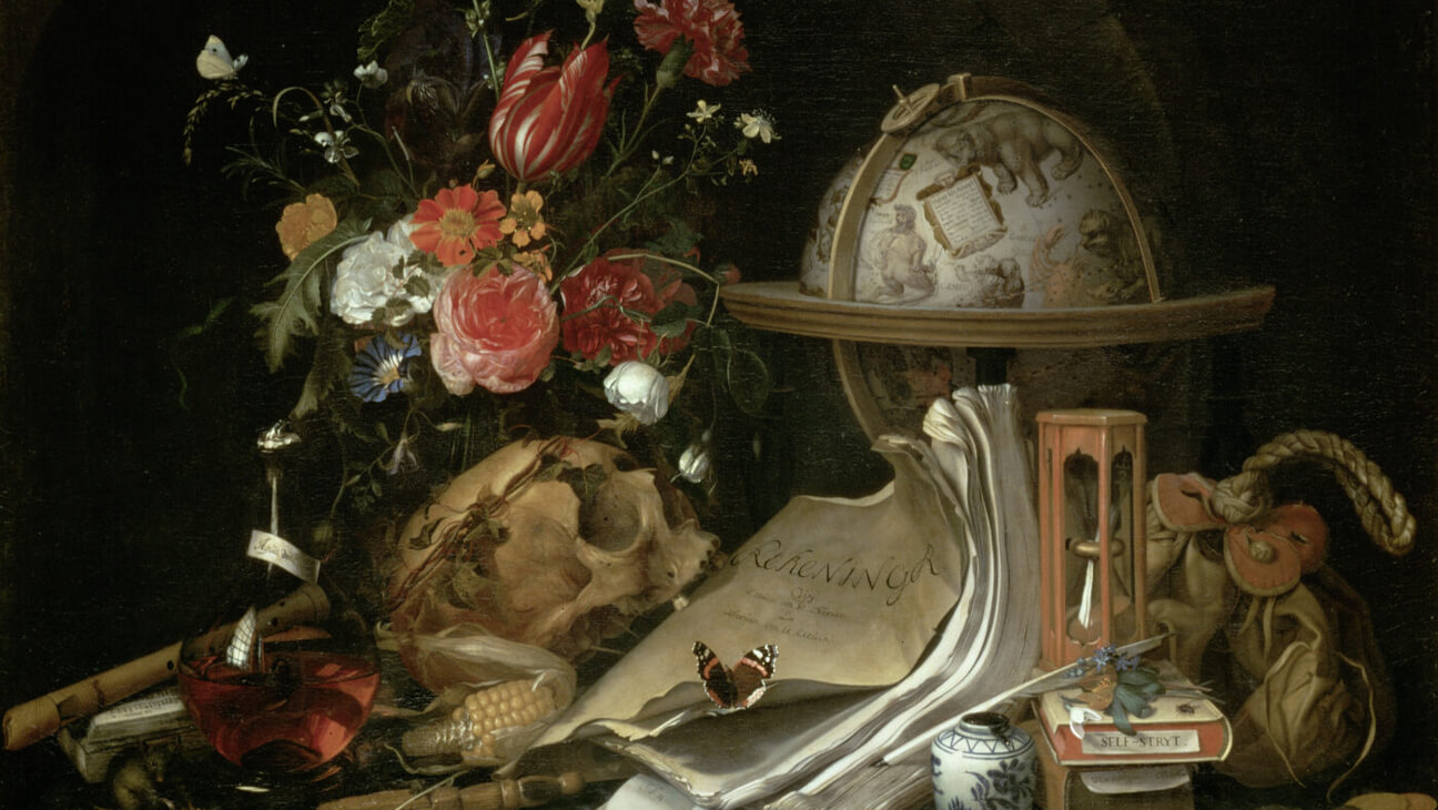Kunstwerk 'Vanitas stilleven' van Maria Van Oosterwijk