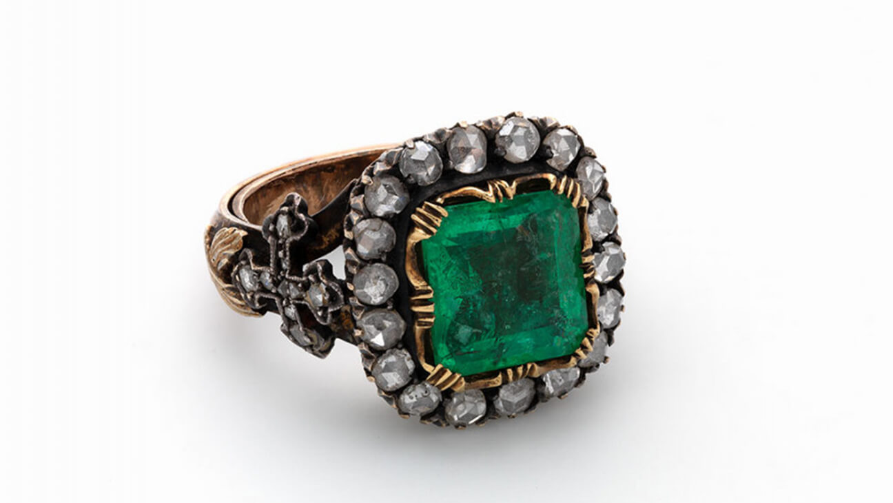 Oude ring uit de expo 'Rings that rock'