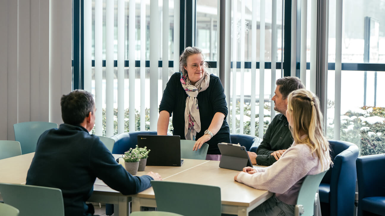 Ilse Verhoeven en collega's bespreken over remediëring