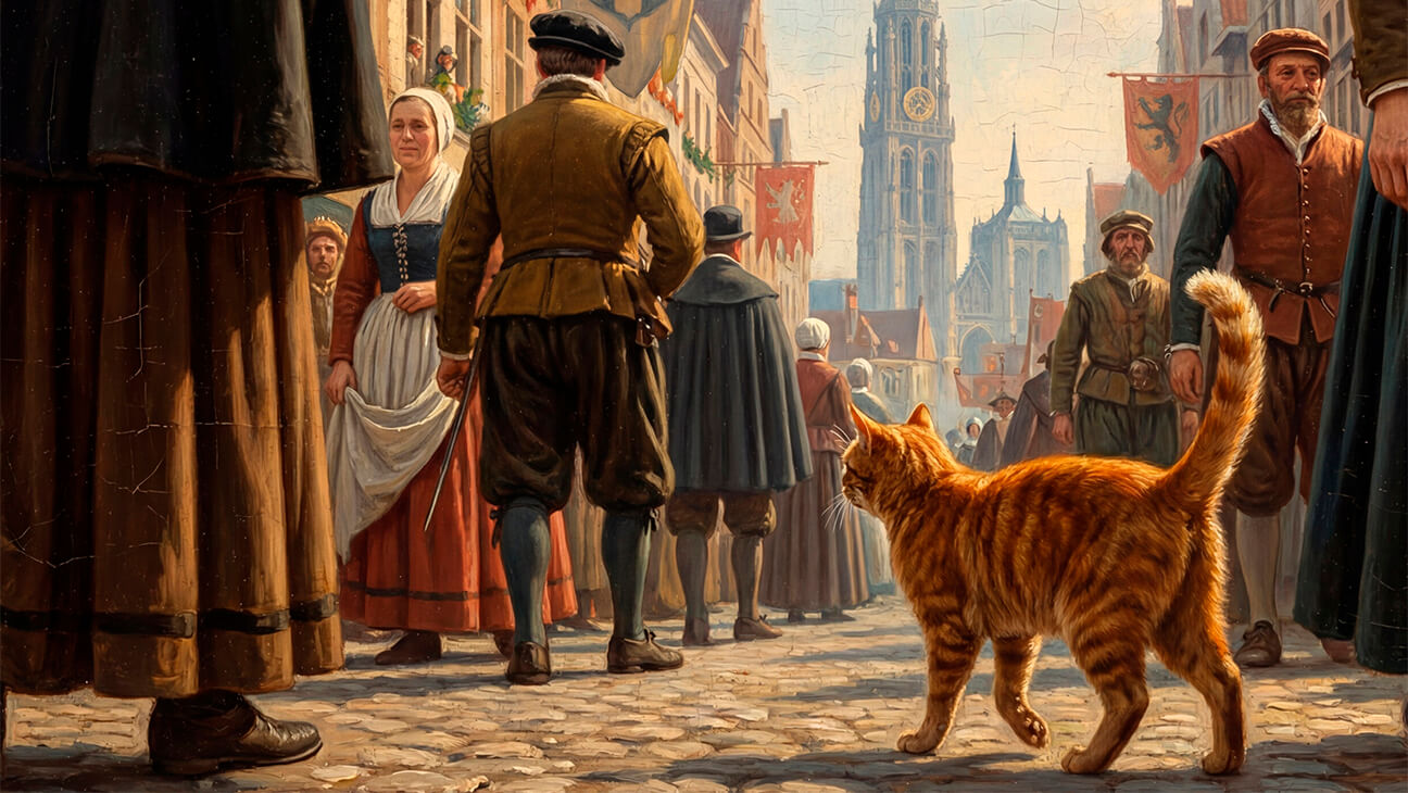 Schilderij uit Mercator Orteliushuis