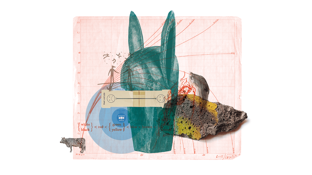 Campagnebeeld van de expo 'borders'