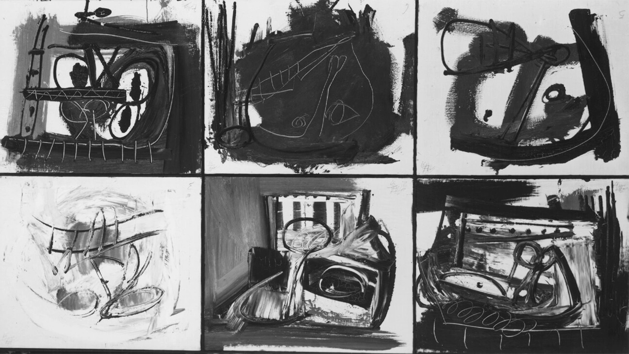 Acht zelfportretten (detail)(1959)