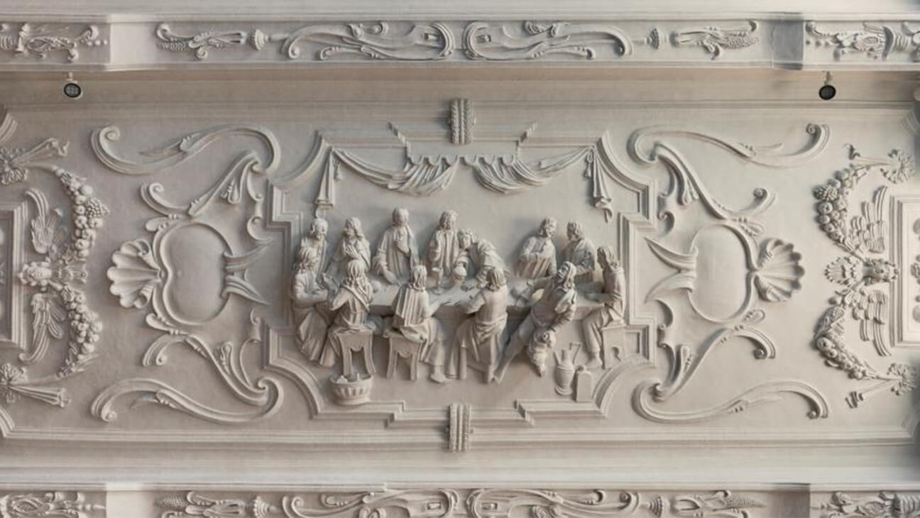 Plafond van Meester-kalksnijder Jan Christiaen Hansche