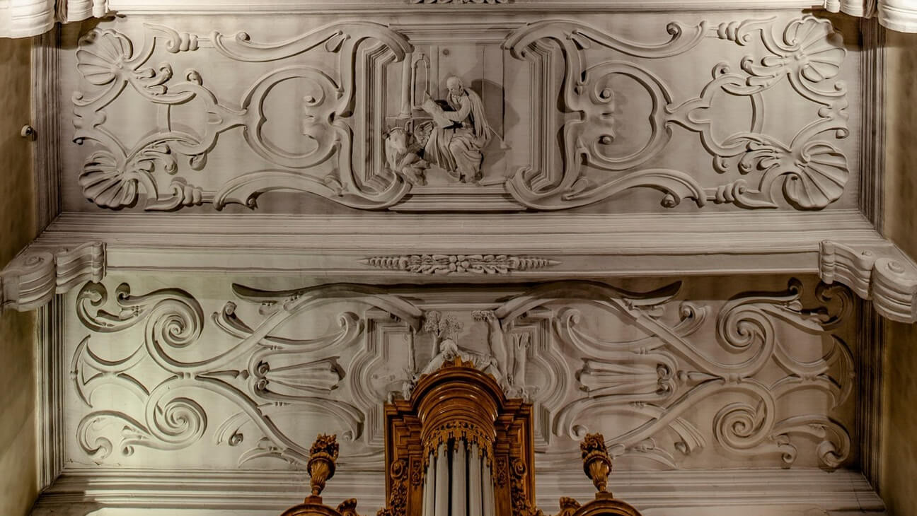 Plafond van Meester-kalksnijder Jan Christiaen Hansche