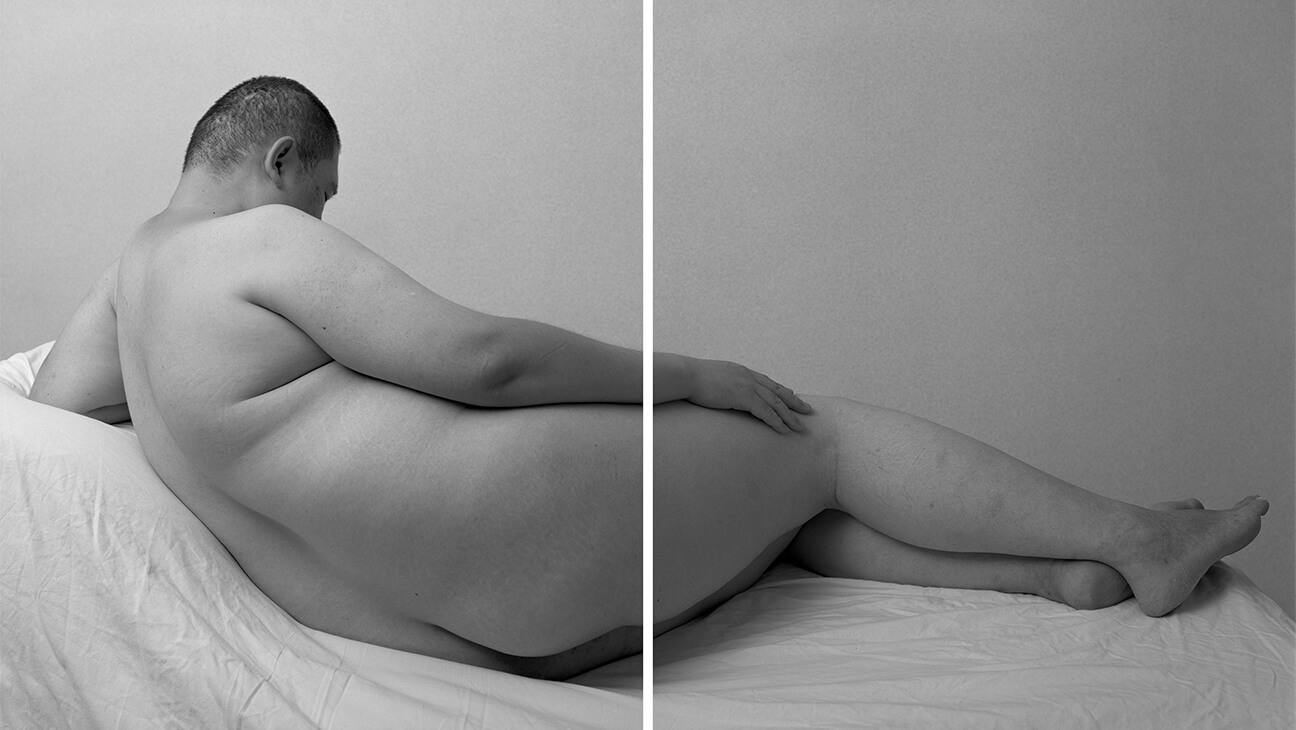 Ryudai Takano, 1999.09.17.L.bw.#11
from “Reclining Woo-Man” series, 1999/2025